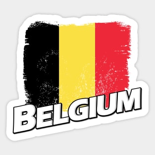 Belgium flag Sticker